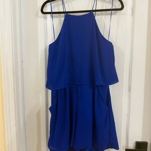Express Women’s romper in royal blue, size 10